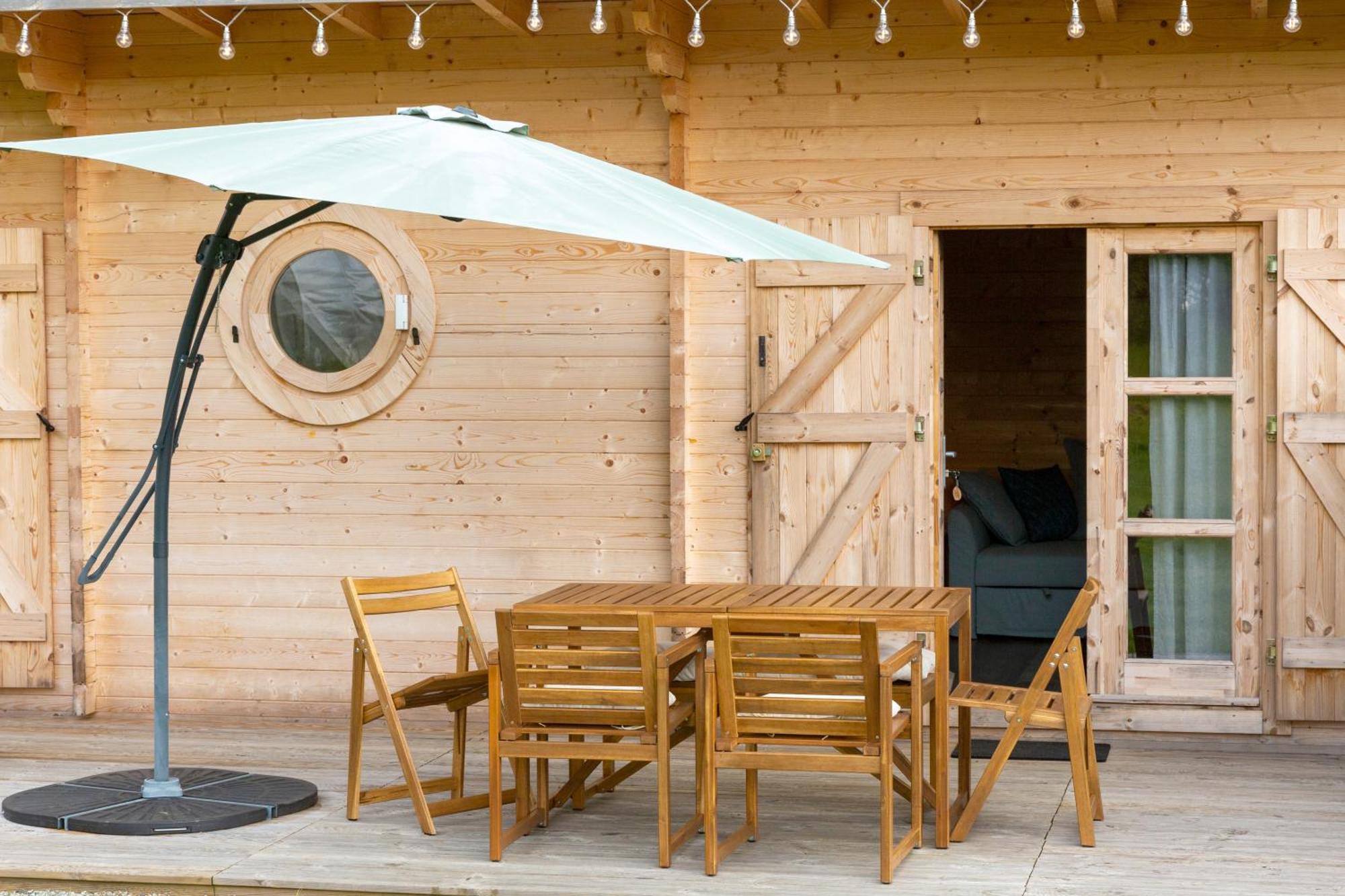 Chalet 4 Pers Landeleau 2Kms Canal Luaran gambar