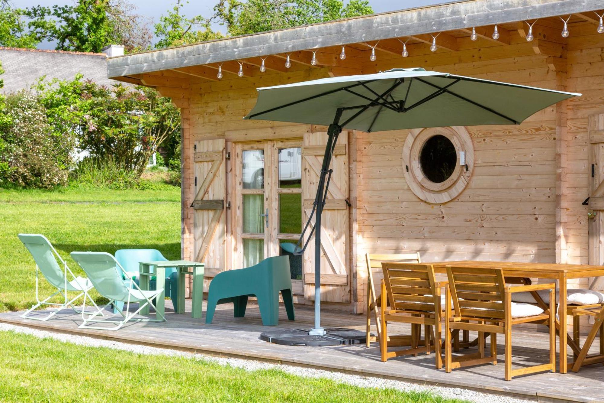 Chalet 4 Pers Landeleau 2Kms Canal Luaran gambar