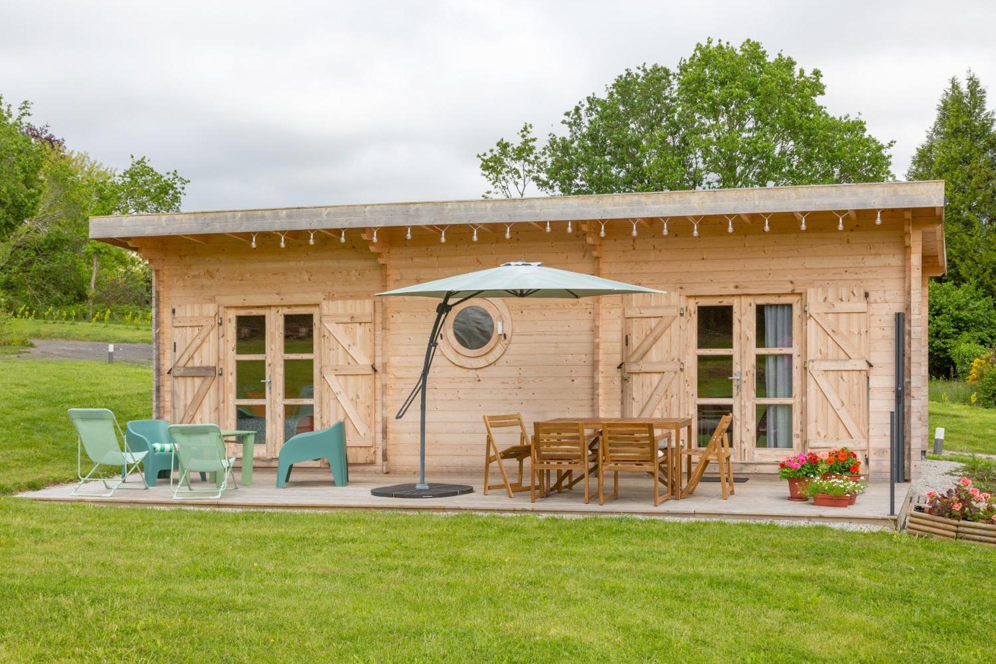 Chalet 4 Pers Landeleau 2Kms Canal Luaran gambar